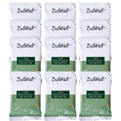 Buttanutt Roasted Macadamia Spread - Squeeze Pack x 12