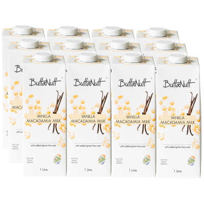 Buttanutt Vanilla Macadamia Milk x 12