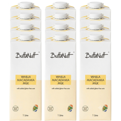 Buttanutt Vanilla Macadamia Milk x 12