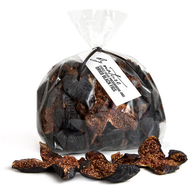 By Nature Sulphur-Free Dried Whole Black Figs with Skin, 500g