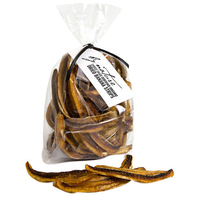 By Nature Sulphur-Free Dried Banana Strips, 100g