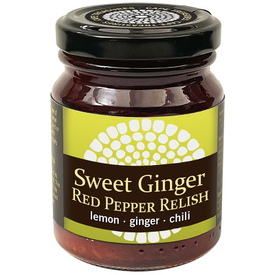 Cape Treasures Sweet Ginger & Red Pepper Relish - 165g