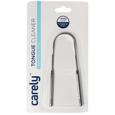 Carely Stainless Steel Tongue Cleaner