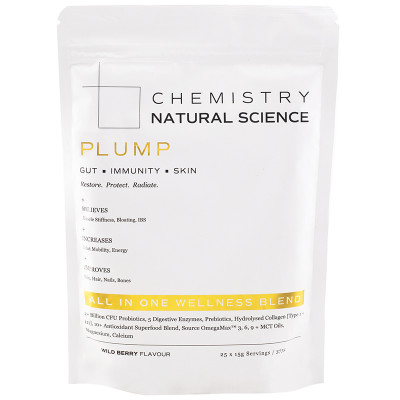 Chemistry Natural Science, PLUMP - Gut + Skin + Immunity Wellness Blend 375g
