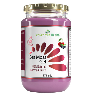 Neogenesis Sea Moss Gel - 100% Natural Cherry & Berry 