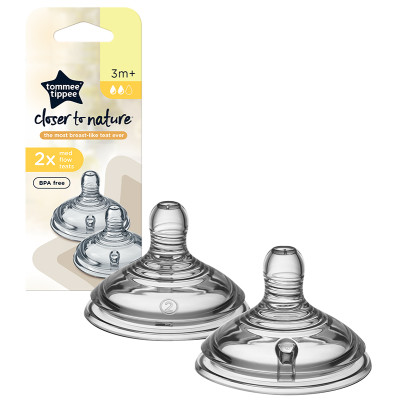 Tommee Tippee Closer To Nature Medium Flow Teats