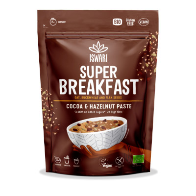 ISWARI Super Breakfast - Cacao & Hazelnut
