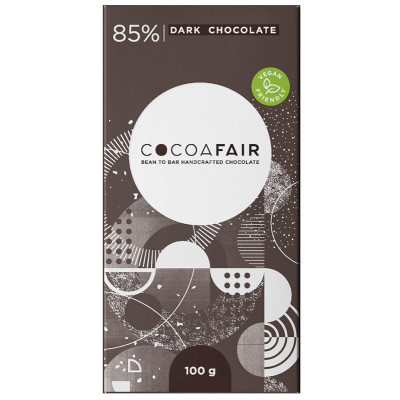 CocoaFair 85% Dark Chocolate