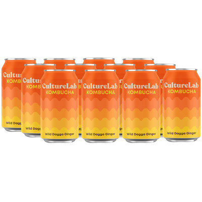 CultureLab Wild Dagga & Ginger Kombucha x 12