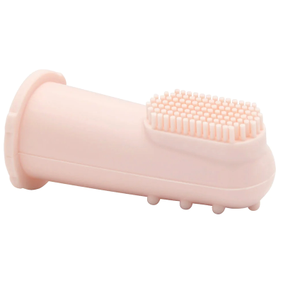 Difrax Fingertip Toothbrush - Pink
