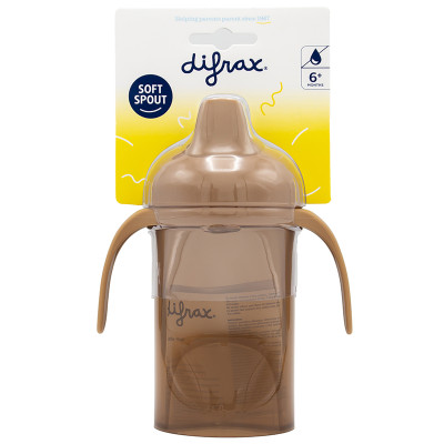 Difrax Non-Spill Sippy Cup - Caramel