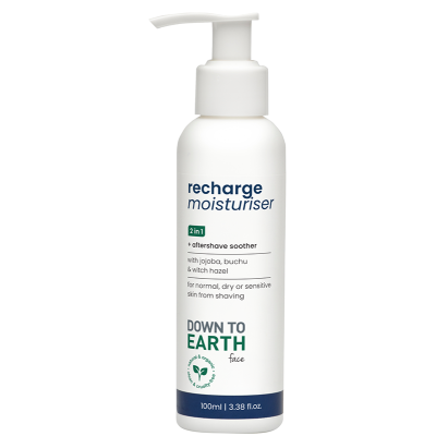 Down to Earth Recharge Moisturiser & Aftershave Soother