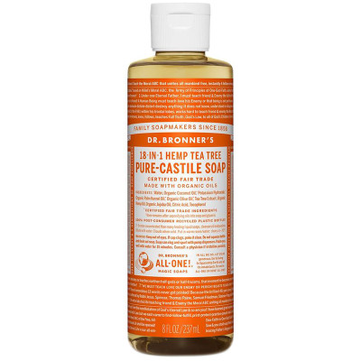 Dr. Bronner's Pure Castile Liquid Soap - Tea Tree