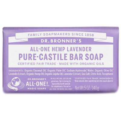 Dr. Bronner's Pure Castile Soap Bar - Lavender