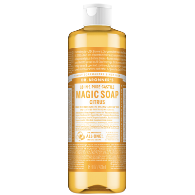 Dr. Bronner's Citrus-Castile Liquid Soap 475ml