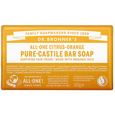  Dr Bronner's Pure Castile Citrus Soap Bar
