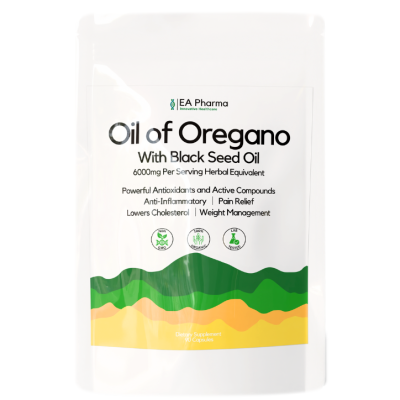 EA Pharma - Oil of Oregano with Black Seed Oil