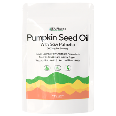 EA Pharma Pumpkin Seed Oil with Saw Palmetto
