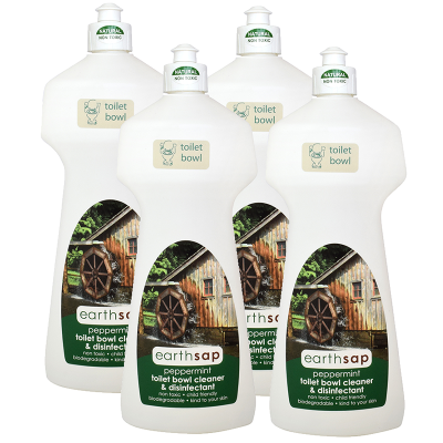Earthsap Toilet Bowl Cleaner 750ml x 4
