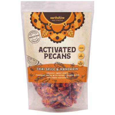 Earthshine Activated Pecans - Chai Spice & Mandarin