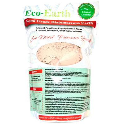 Eco-Earth Food Grade Diatomaceous Earth Powder