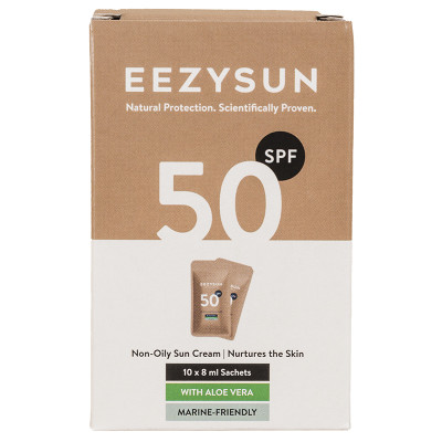 Eezysun SPF50+ Mineral Sunscreen Snap Sachets