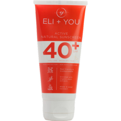 Eli & You Natural Active Sunscreen SPF40+