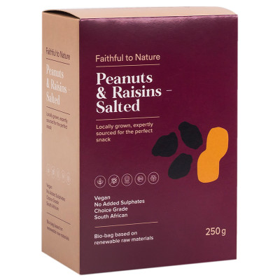 FtN Peanuts and Raisins - Salted