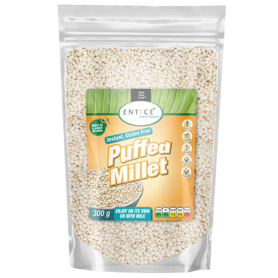 Entice Puffed Millet 300g