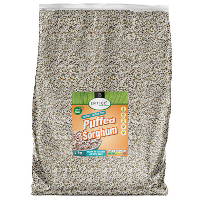Entice Puffed Sorghum 1kg