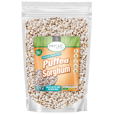 Entice Puffed Sorghum 175g