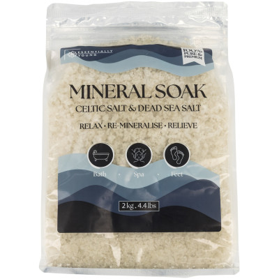 Essentially Young  Mineral Soak - Celtic Salt & Dead Sea Salt