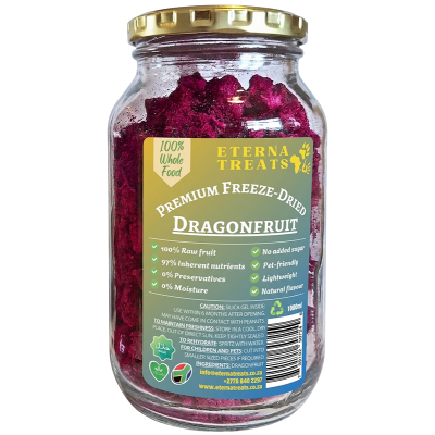 Eterna Treats Freeze Dried Dragonfruit