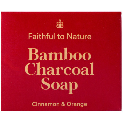 FtN Bamboo Charcoal Soap Cinnamon & Orange