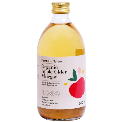 FtN Organic Raw Apple Cider Vinegar 