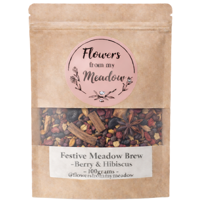 Flowers From My Meadow Berry & Hibiscus - Festive Meadow Brew