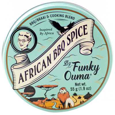 Funky Ouma African BBQ Spice Travel Tin