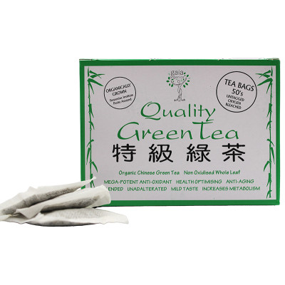 Gaia Organic Green Tea 50's
