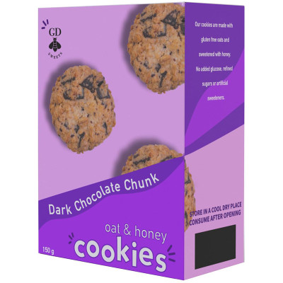Gayleen's Decadence Oat & Honey Cookies Chocolate Chunk