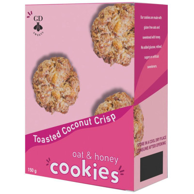 Gayleen's Oat & Honey Cookies Coconut Crisp