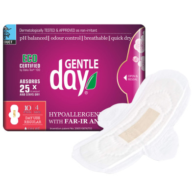 Gentle Day Regular Pads - Organic & Hypoallergenic