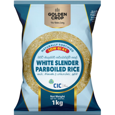 Golden Crop White Slender Parboiled Low GI Rice