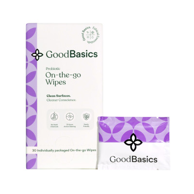 Good Basics Probiotic On-The-Go Wipes