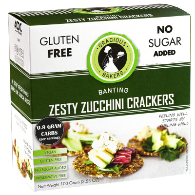 Gracious Bakers Zesty Zucchini Crackers