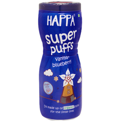 Happa Vanilla & Blueberry Puffs