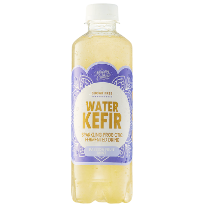 Happy Culture Live Sparkling Water Kefir - Passion Fruit Mint