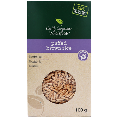 Health Connection Puffed Brown Rice