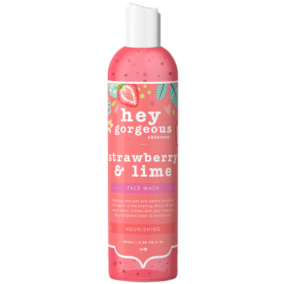 Hey Gorgeous Strawberry & Lime Face Wash