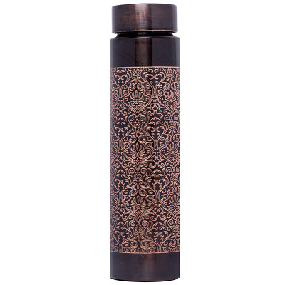 Just Copper Antique Design Copper Bottle