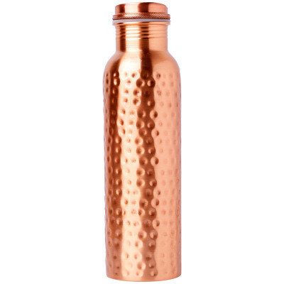 Just Copper Dimple Copper Water Bottle 